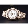 Replica Rolex Day-Date White Dial Gold Bracelet 622546