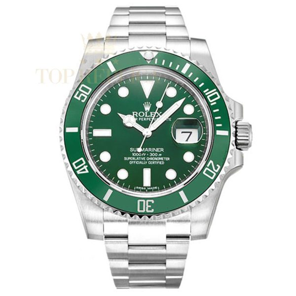 Replica Rolex Submariner Green Dial 116610LV