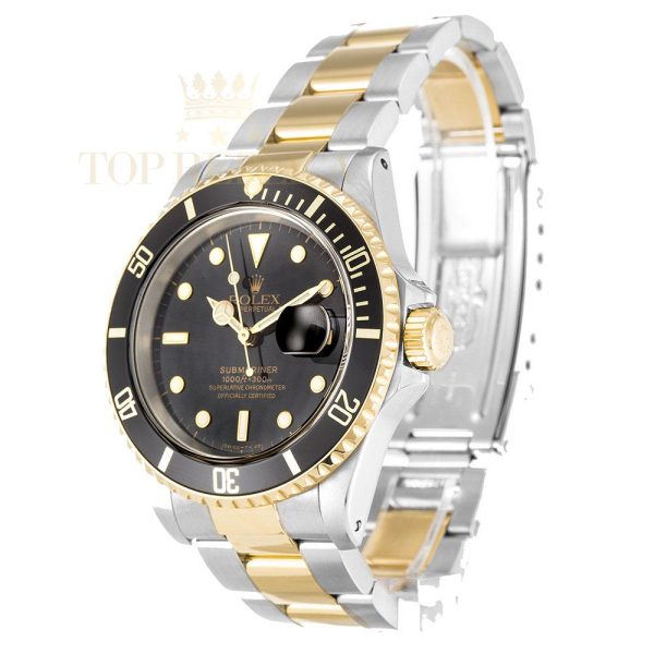 Replica Rolex Submariner Black Dial 16613