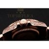 Replica Rolex Submariner Skull Limited Edition Black Dial Rose Gold Case And Bracelet 1454086
