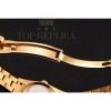 Replica Rolex DayJust Diamond Pave White Dial Gold Diamond Bracelet 1453957