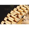 Replica Rolex Day-Date Diamonds And Rubies Black Dial Yellow Gold Bracelet 1454101