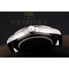 Replica Rolex Cellini Time Silver Case White Dial Black Leather Bracelet 622653