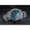 Replica Rolex Daytona Black Ion Plated Tachymeter Black Stainless Steel Strap Green Dial 80246