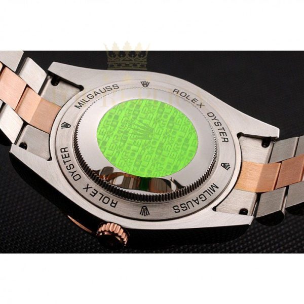 Replica Rolex Day-Date Diamonds Bezel White Dial Rose Gold And Staineless Steel Bracelet 1454108