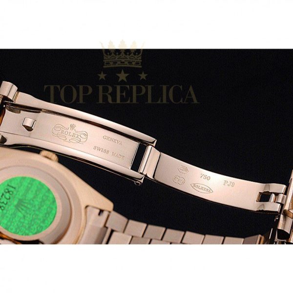 Replica Rolex Day-Date White Dial Gold Bracelet 622546