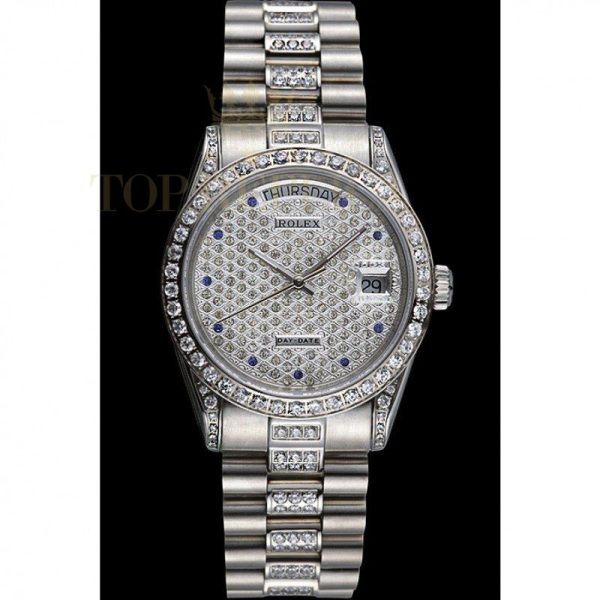 Replica Rolex Day-Date Diamonds-SRL182 621612