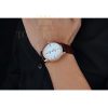 Replica Rolex Cellini Time Gold Case White Dial Brown Leather Bracelet 622655