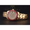 Replica Rolex Datejust Diamond Dial Pink Jewels Bezel Gold Case And Bracelet 622835