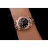 Replica Rolex Submariner Skull Limited Edition Black Dial Rose Gold Case And Bracelet 1454086