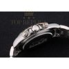 Replica Rolex Daytona Cosmograph Rainbow Crystals Bezel Stainless Steep Strap Black Dial 80250